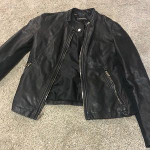 Leather jacket